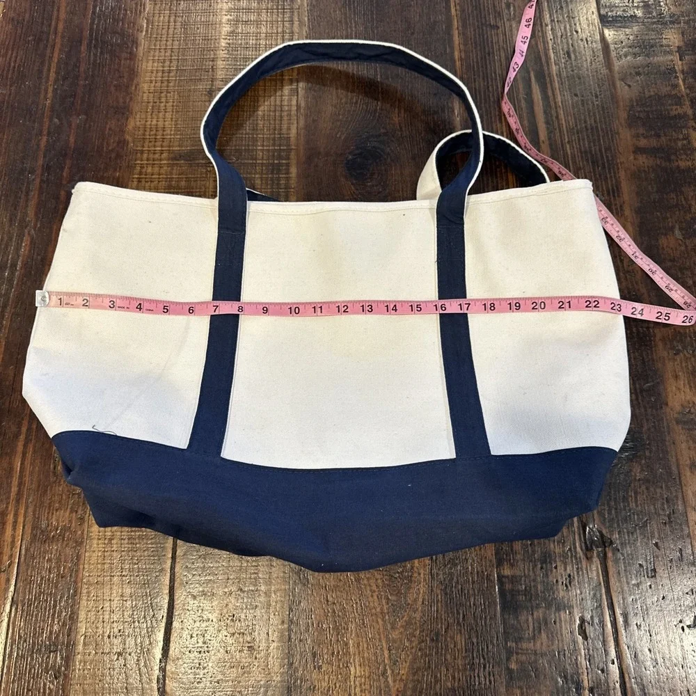 Lucky Brand large Sturdy Canvas Shoulder Tote Bag Zip‎ Close